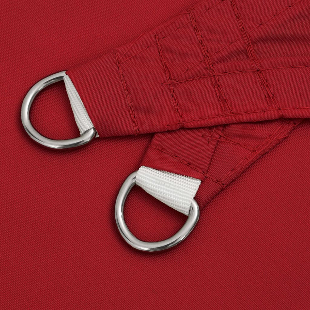 Sunshade Sail Oxford Fabric Rectangular 4x5 m Red