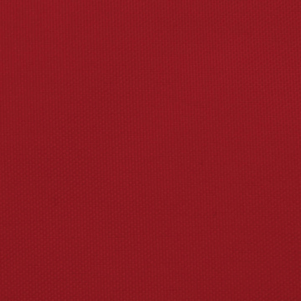 Sunshade Sail Oxford Fabric Rectangular 4x6 m Red