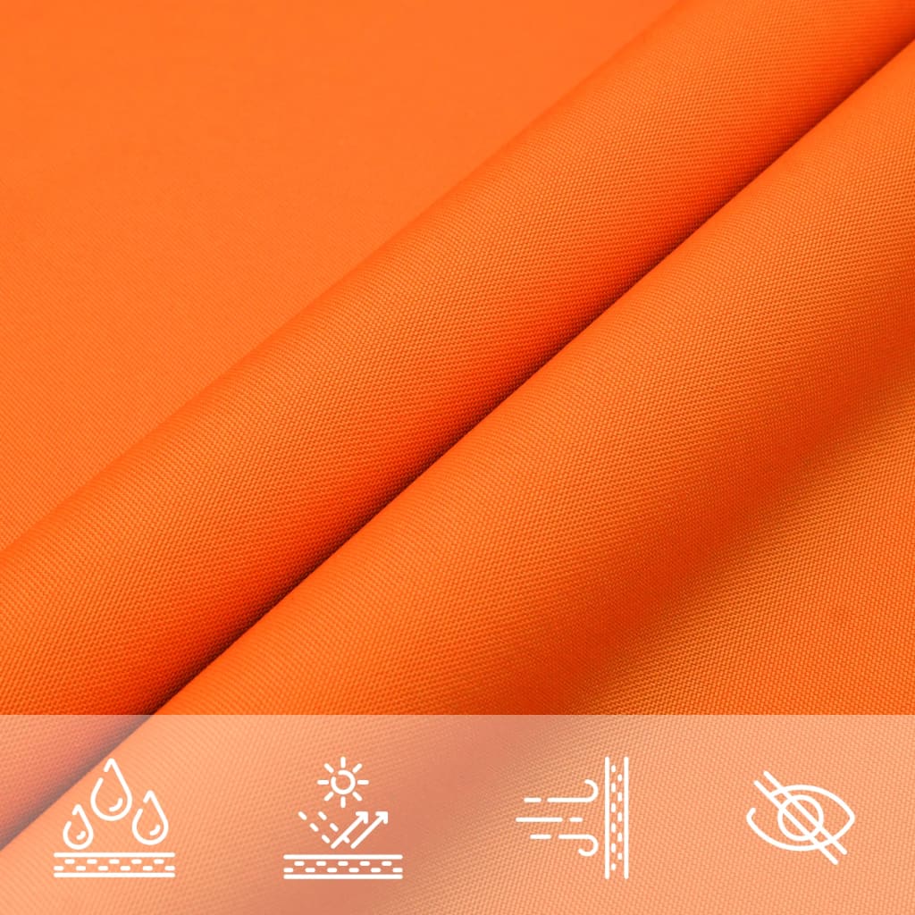 Sunshade Sail Oxford Fabric Rectangular 3x6 m Orange