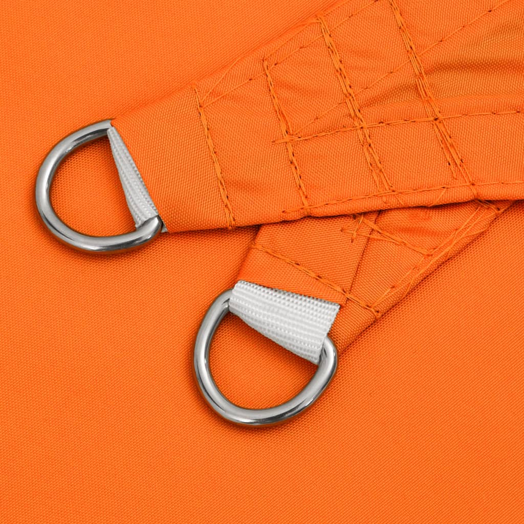 Sunshade Sail Oxford Fabric Rectangular 5x8 m Orange