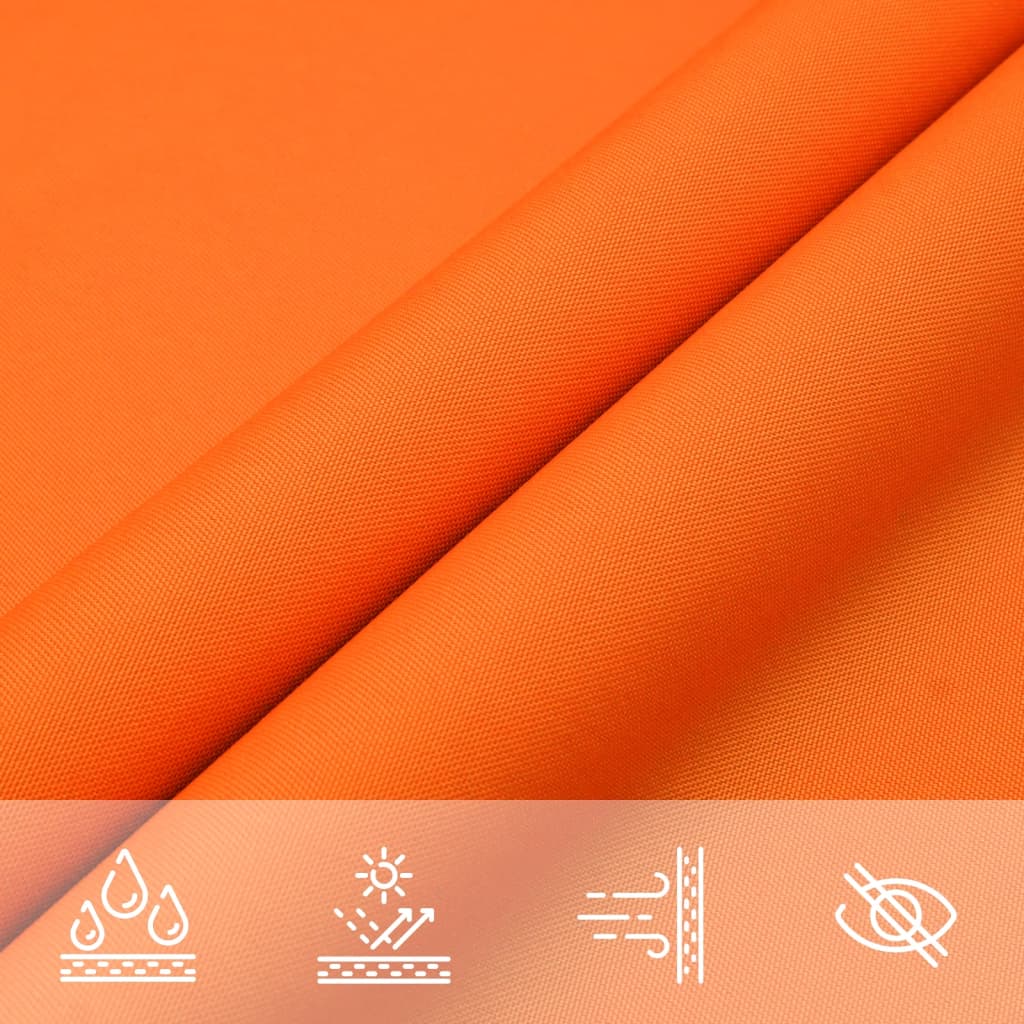 Sunshade Sail Oxford Fabric Triangular 3.6x3.6x3.6 m Orange