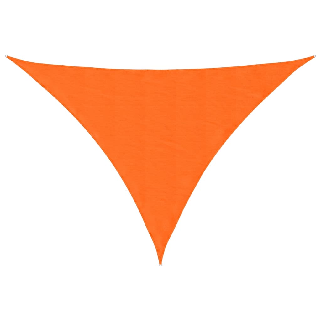 Sunshade Sail Oxford Fabric Triangular 3x3x4.24 m Orange