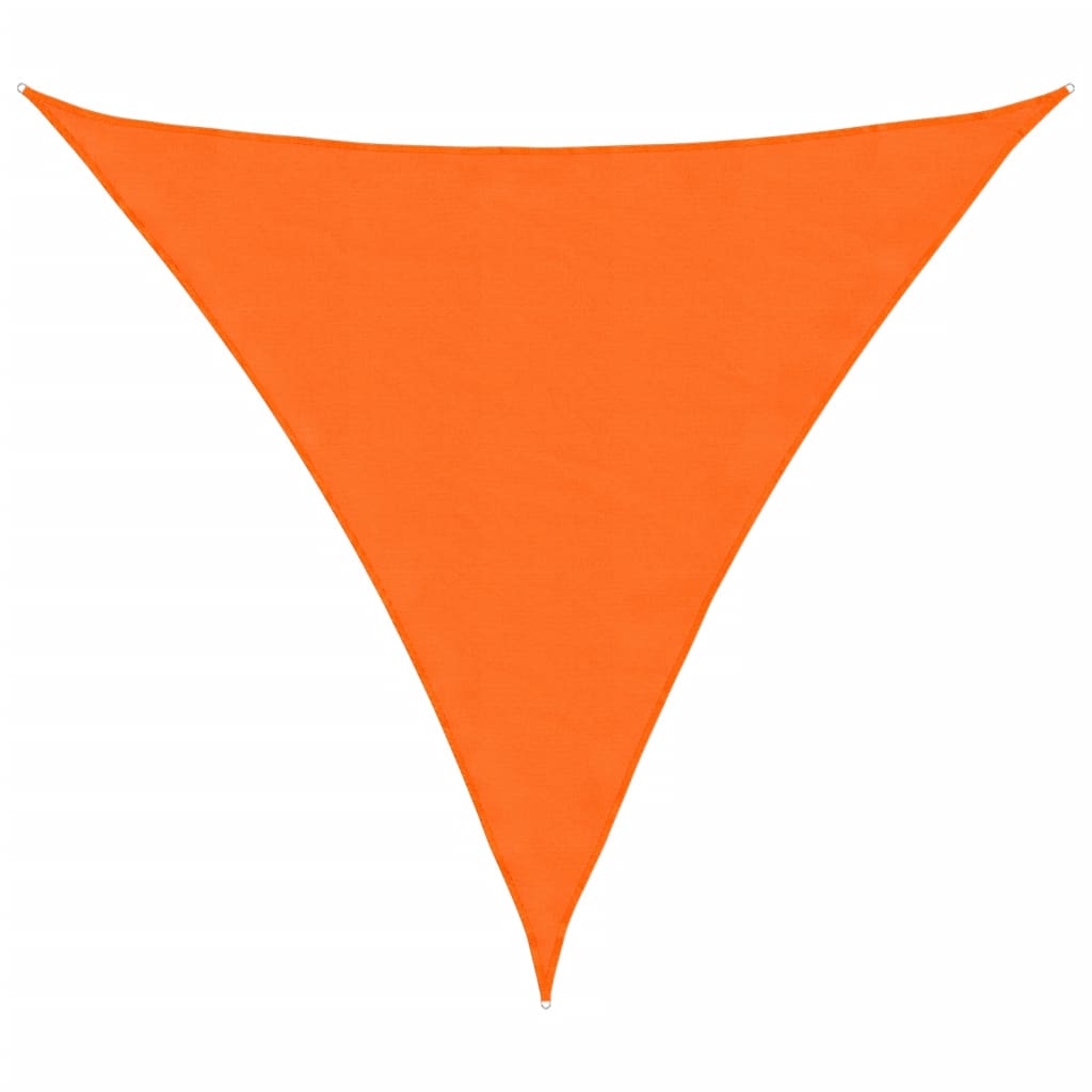 Sunshade Sail Oxford Fabric Triangular 6x6x6 m Orange