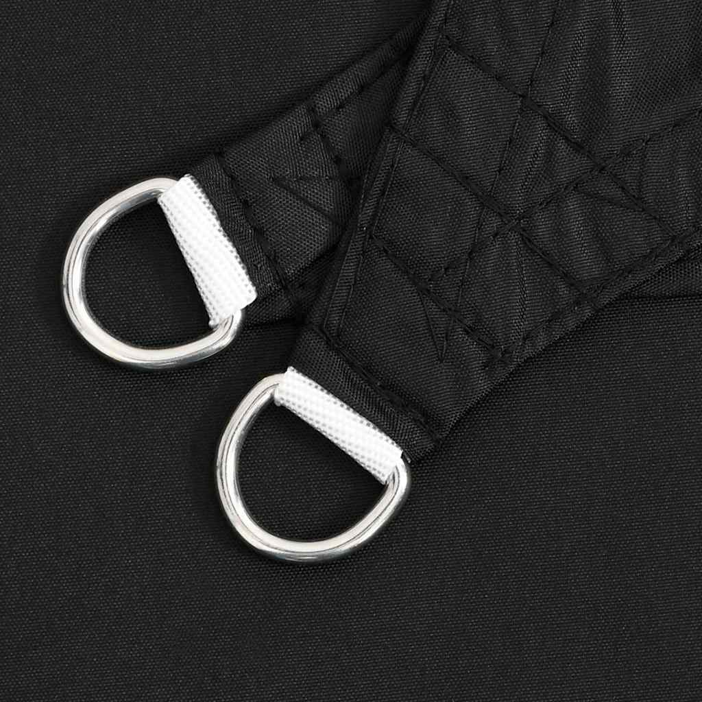 Sunshade Sail Oxford Fabric Triangular 3.6x3.6x3.6 m Black