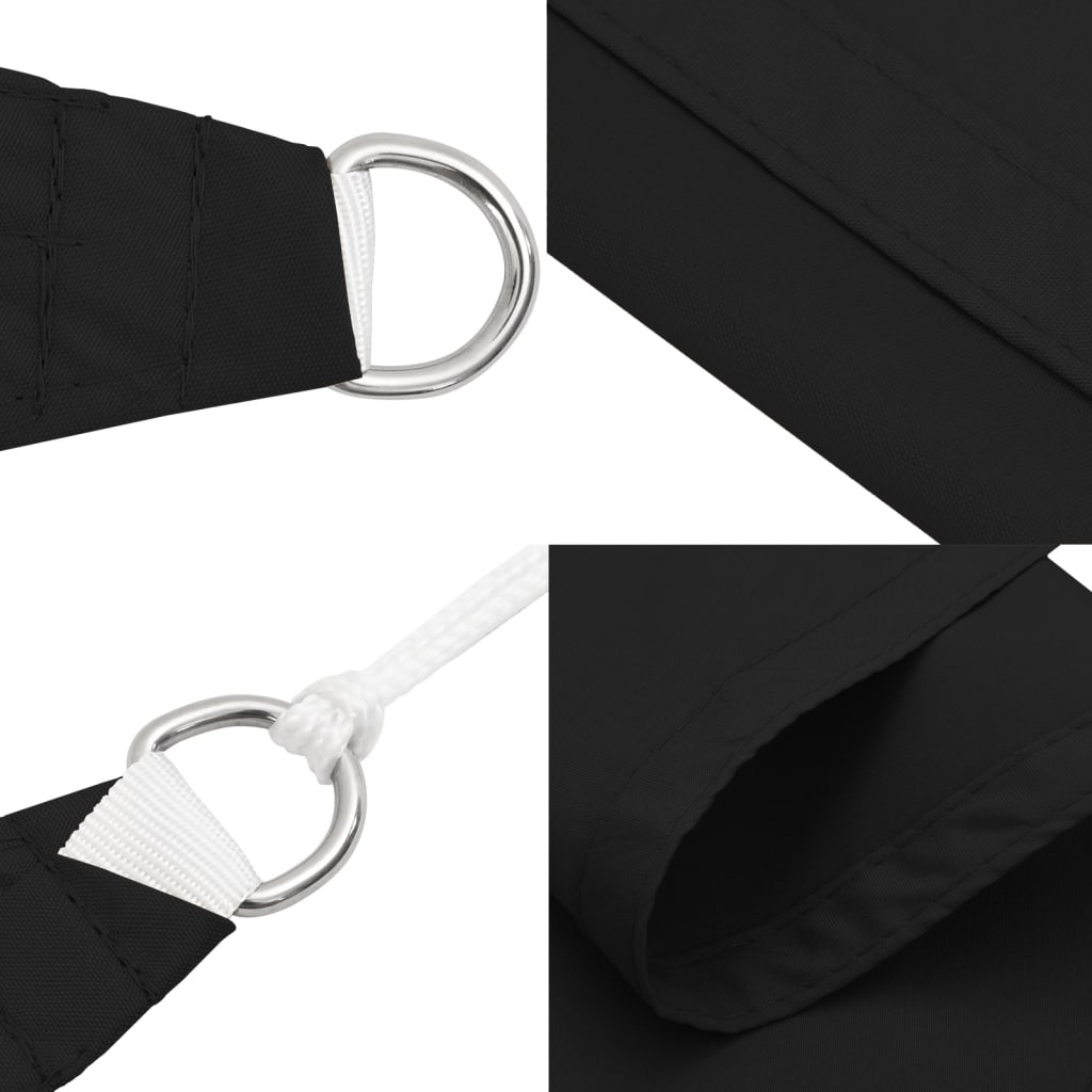 Sun Sail | Black | PU coated oxford fabric | Large | Waterproof materials