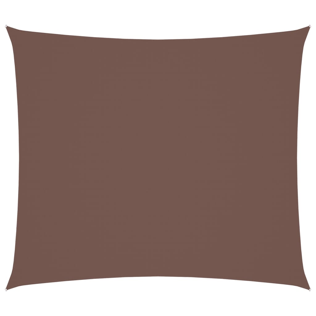 vidaXL Sunshade Sail Oxford Fabric Rectangular 2.5x3 m Brown