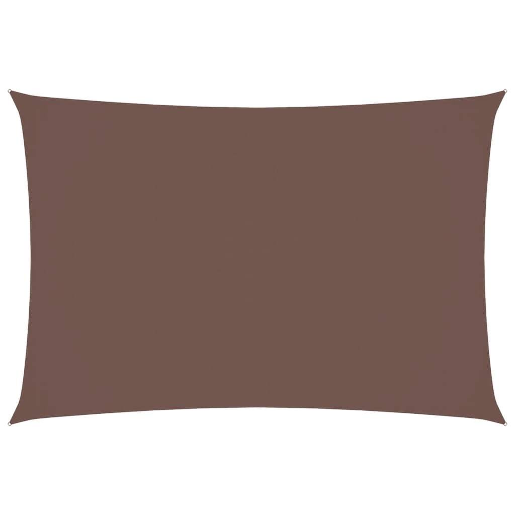 vidaXL Sunshade Sail Oxford Fabric Rectangular 2.5x4.5 m Brown