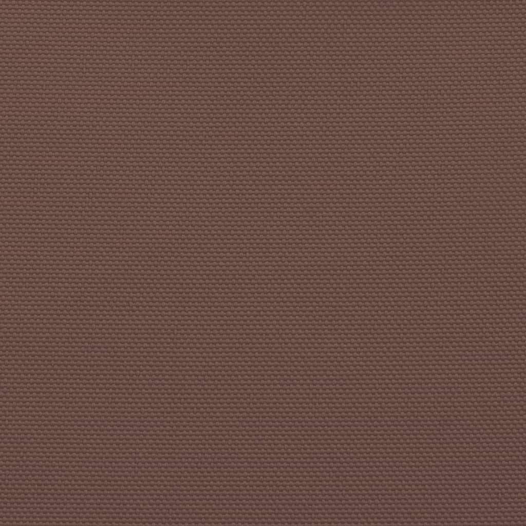 vidaXL Sunshade Sail Oxford Fabric Triangular 4x4x4 m Brown