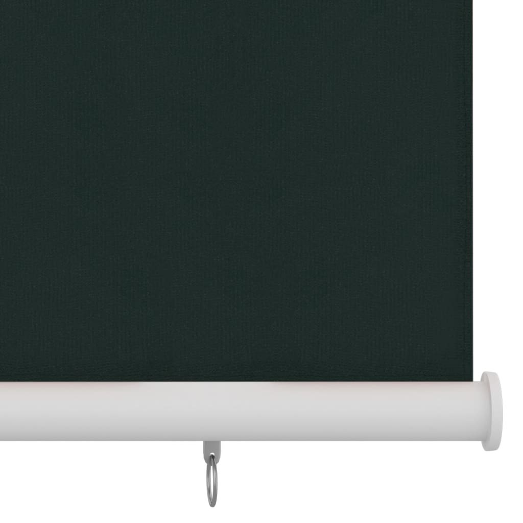Outdoor Roller Blind 60x230 cm Dark Green HDPE