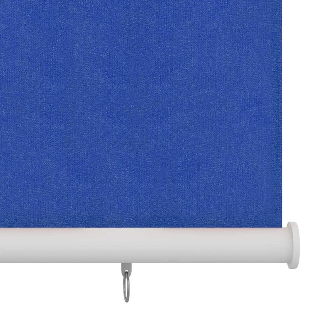 Outdoor Roller Blind 240x140 cm Blue HDPE
