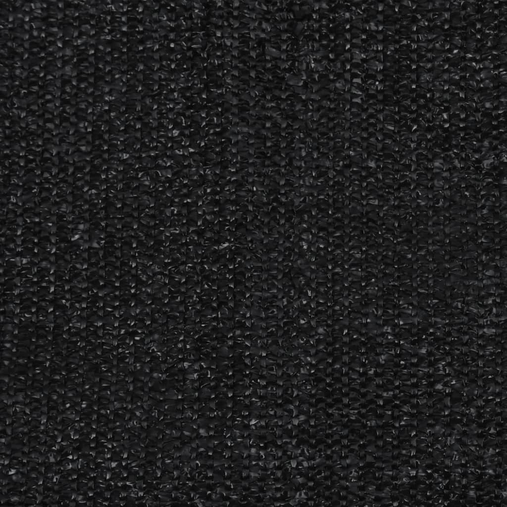 Outdoor Roller Blind 100x140 cm Black