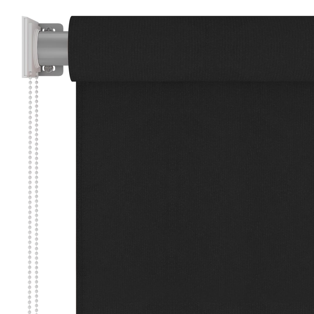 Outdoor Roller Blind 300x140 cm Black