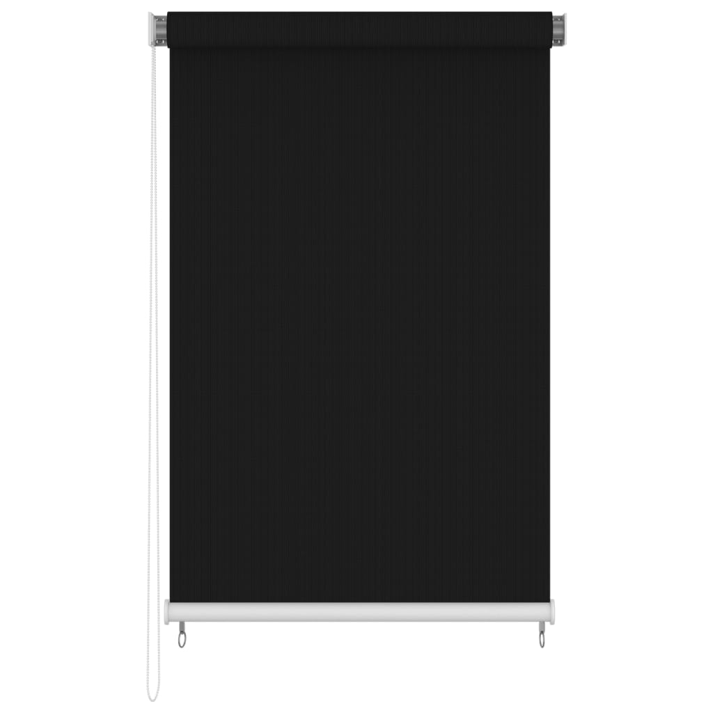 Roller Blind | Black | High-density polyethylene (HDPE) | 140x230 cm