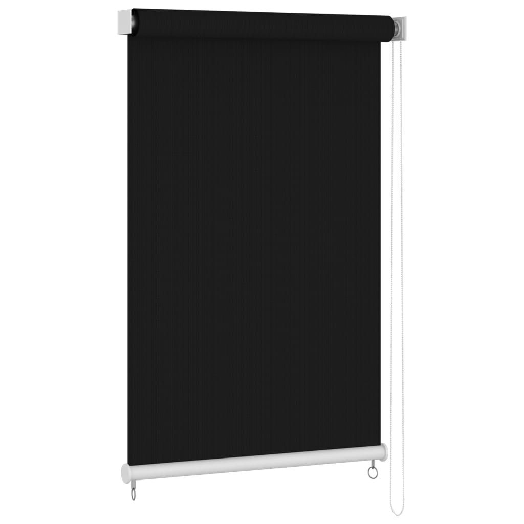 Roller Blind | Black | High-density polyethylene (HDPE) | 140x230 cm