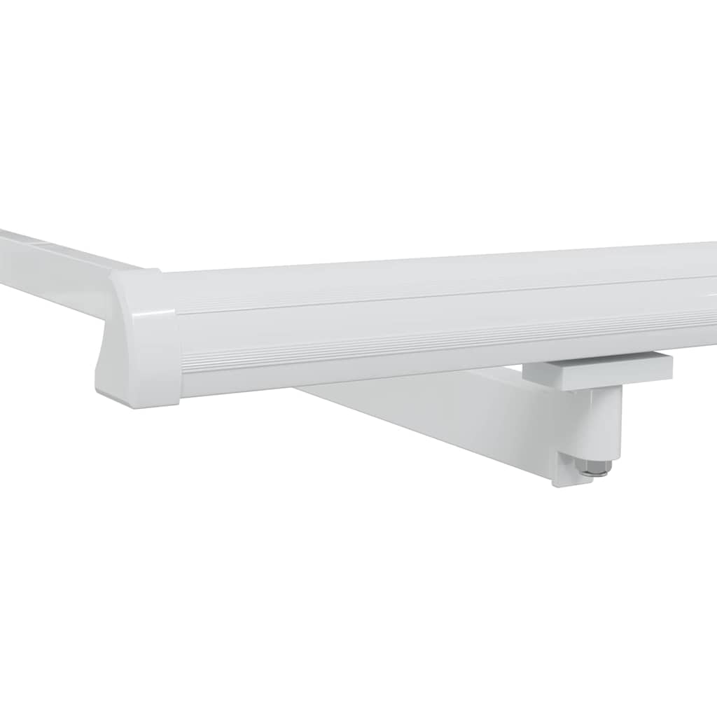 Awning Frame Manual White 600 x 350 cm Aluminium