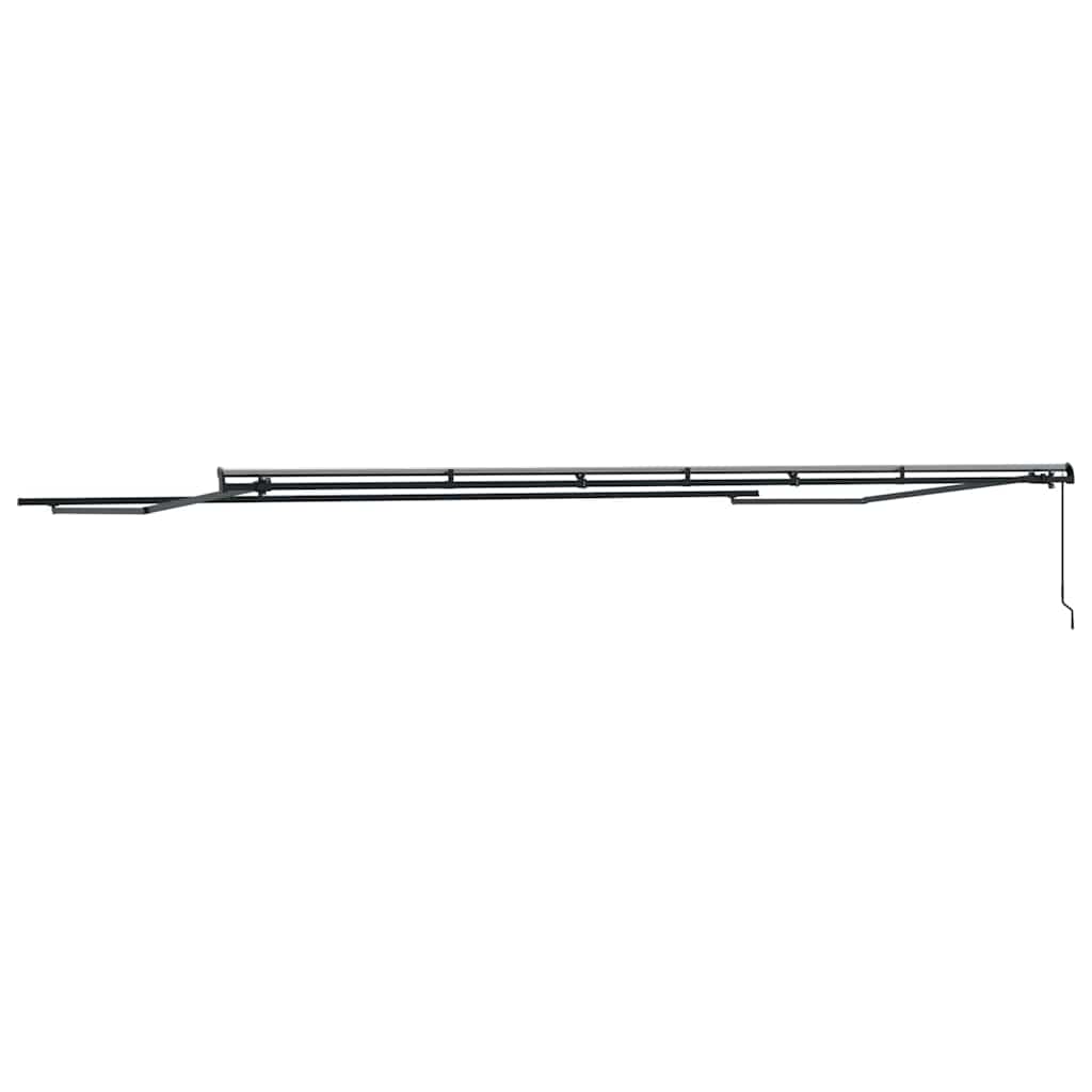 Awning Frame Manual Anthracite 600 x 300 cm Aluminium