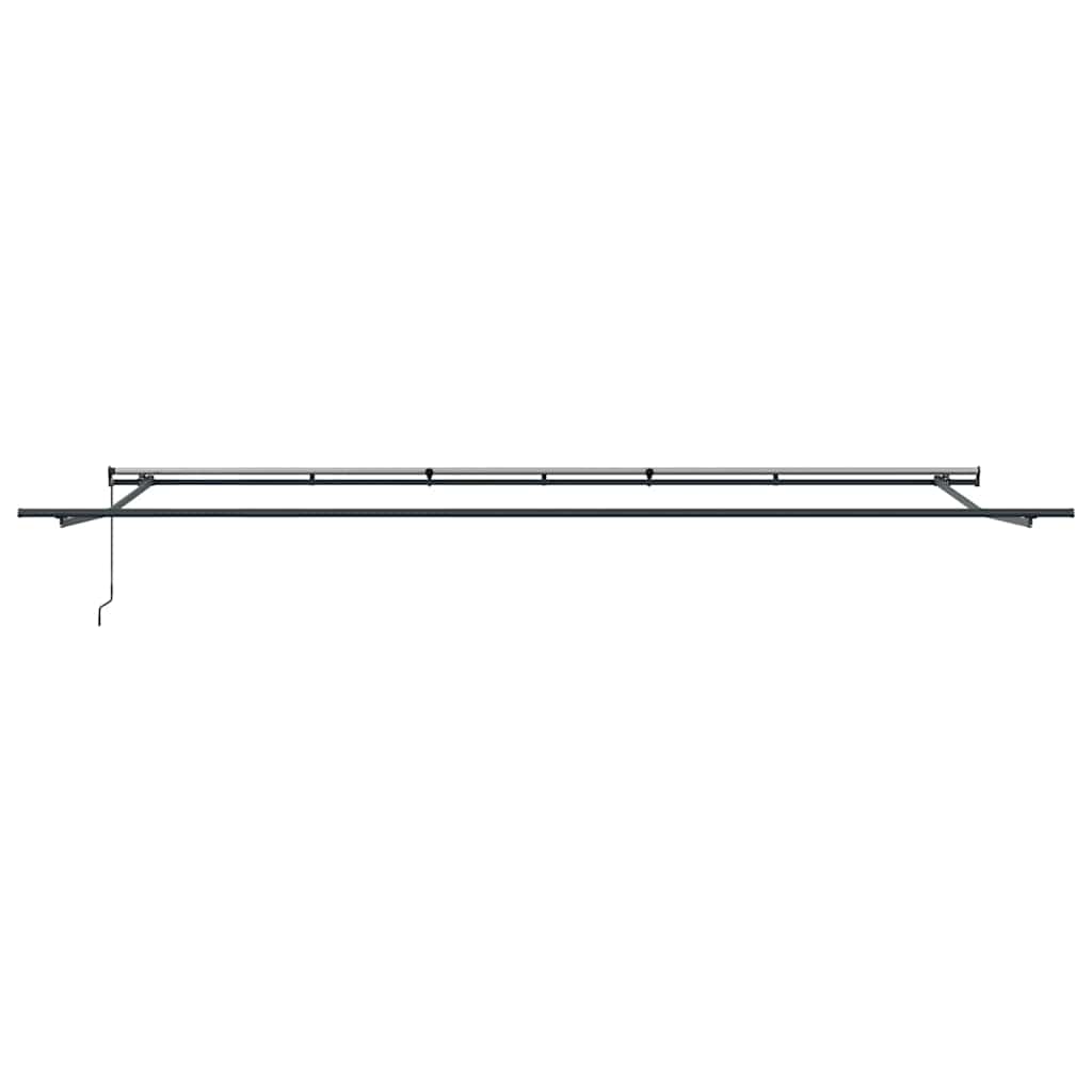 Awning Frame Manual Anthracite 600 x 300 cm Aluminium