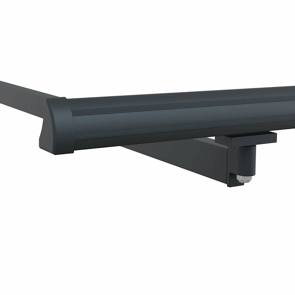Awning Frame Manual Anthracite 400 x 350 cm Aluminium