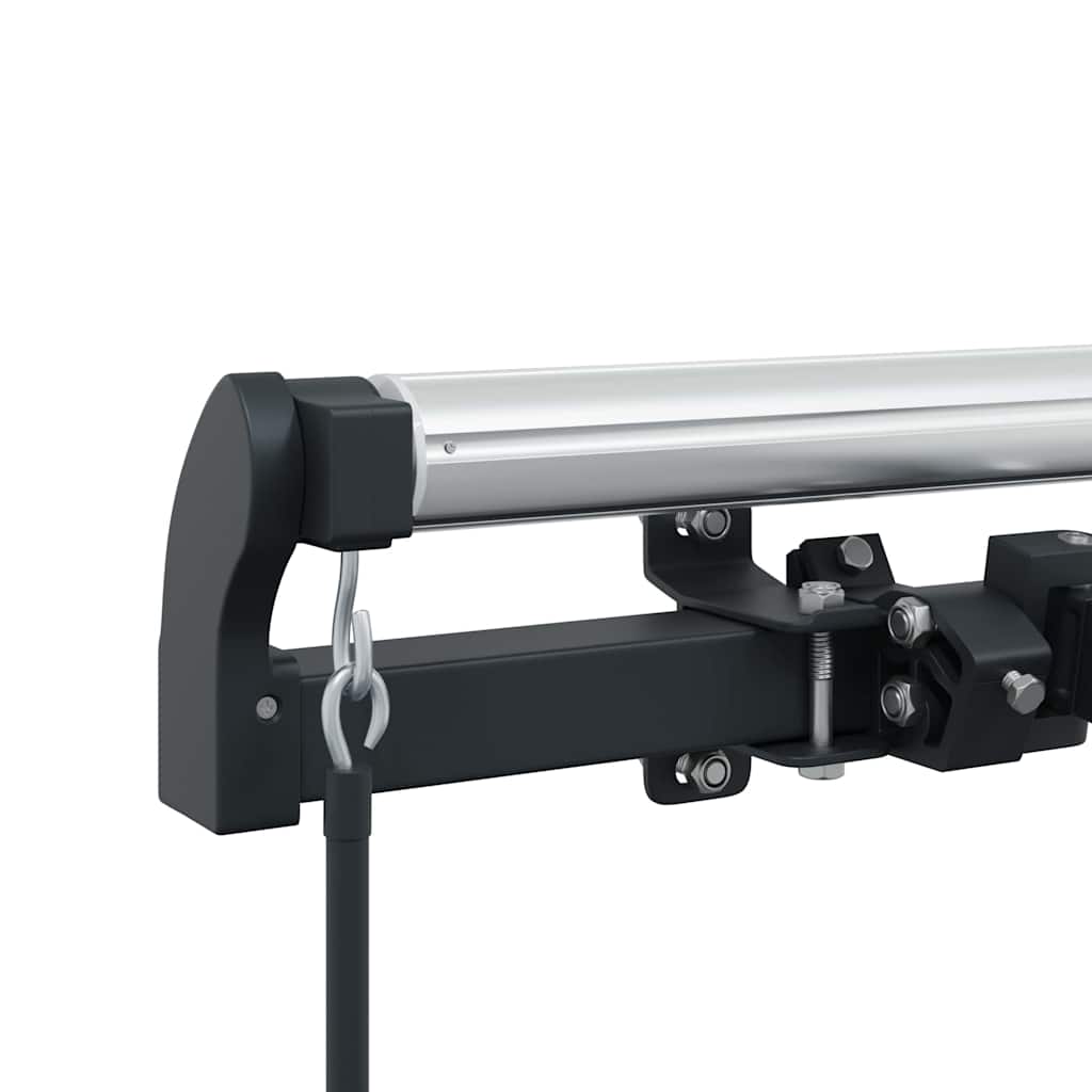 Awning Frame Manual Anthracite 400 x 350 cm Aluminium