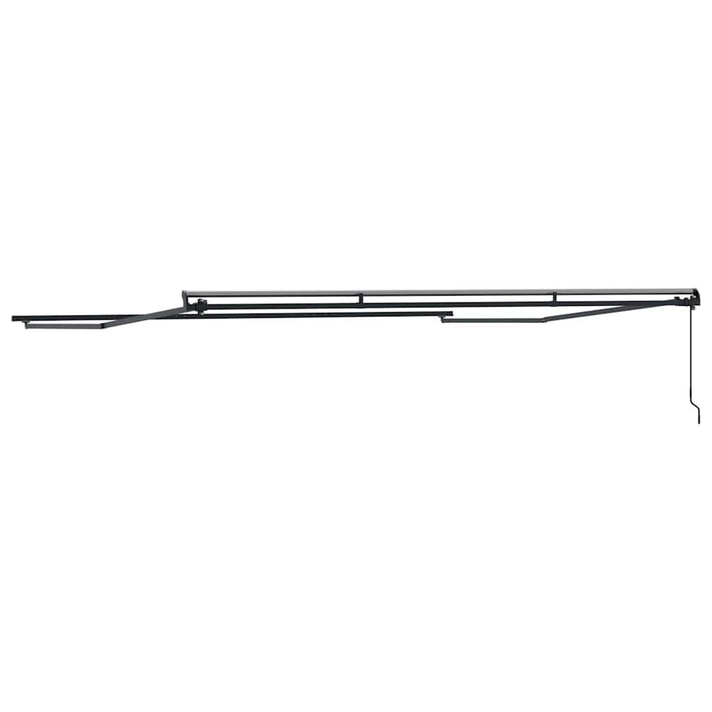 Awning Frame Manual Anthracite 400 x 350 cm Aluminium