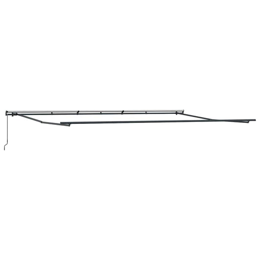 Awning Frame Manual Anthracite 600 x 350 cm Aluminium