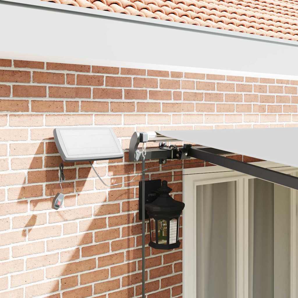 Awning Frame Manual Anthracite 500 x 300 cm Aluminium
