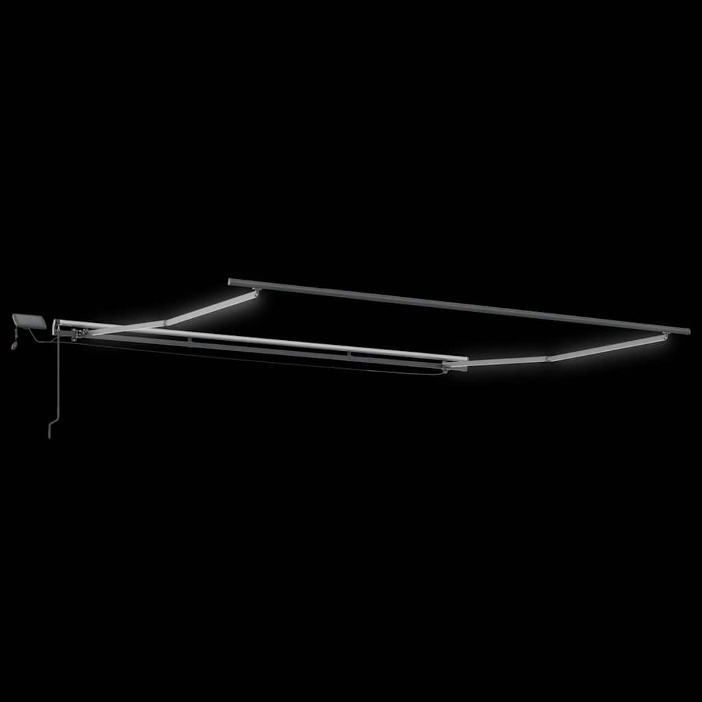Awning Frame Manual Anthracite 450 x 350 cm Aluminium