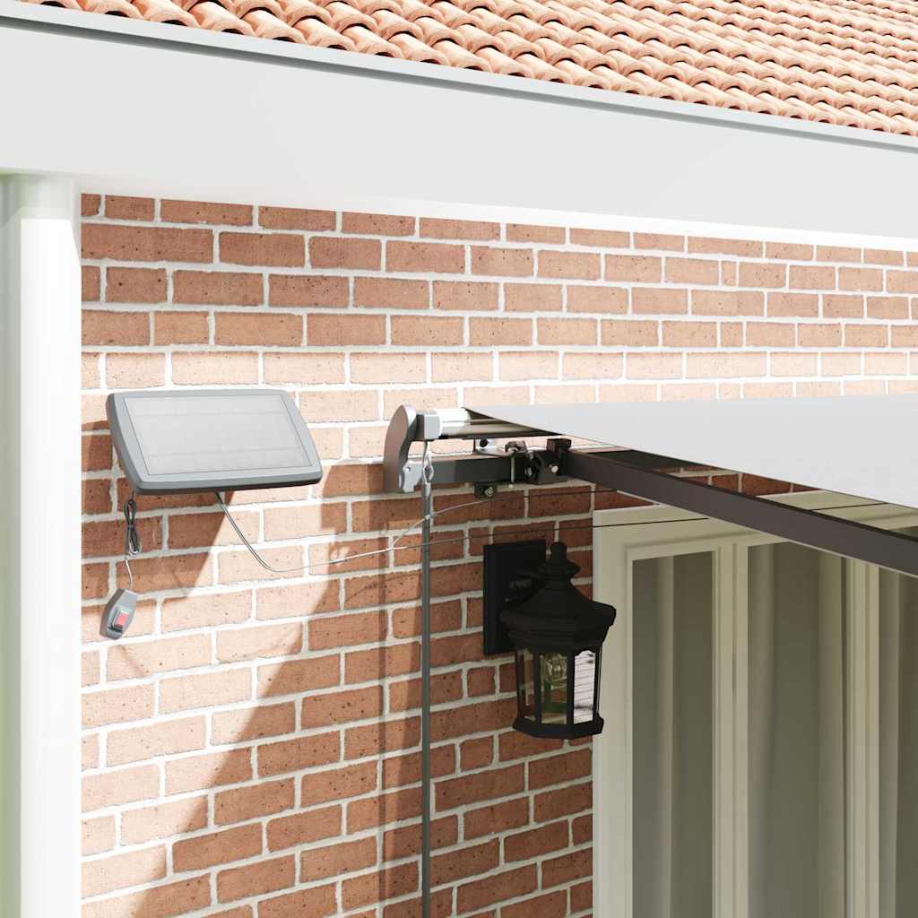 Awning Frame Manual Anthracite 600 x 350 cm Aluminium