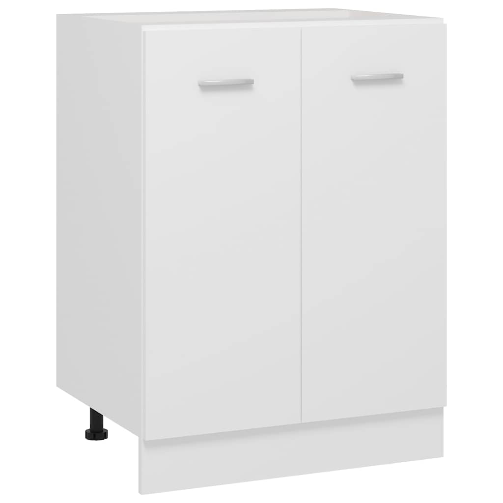 Bottom Cabinet Lyon White 60x46x81.5 cm Engineered Wood