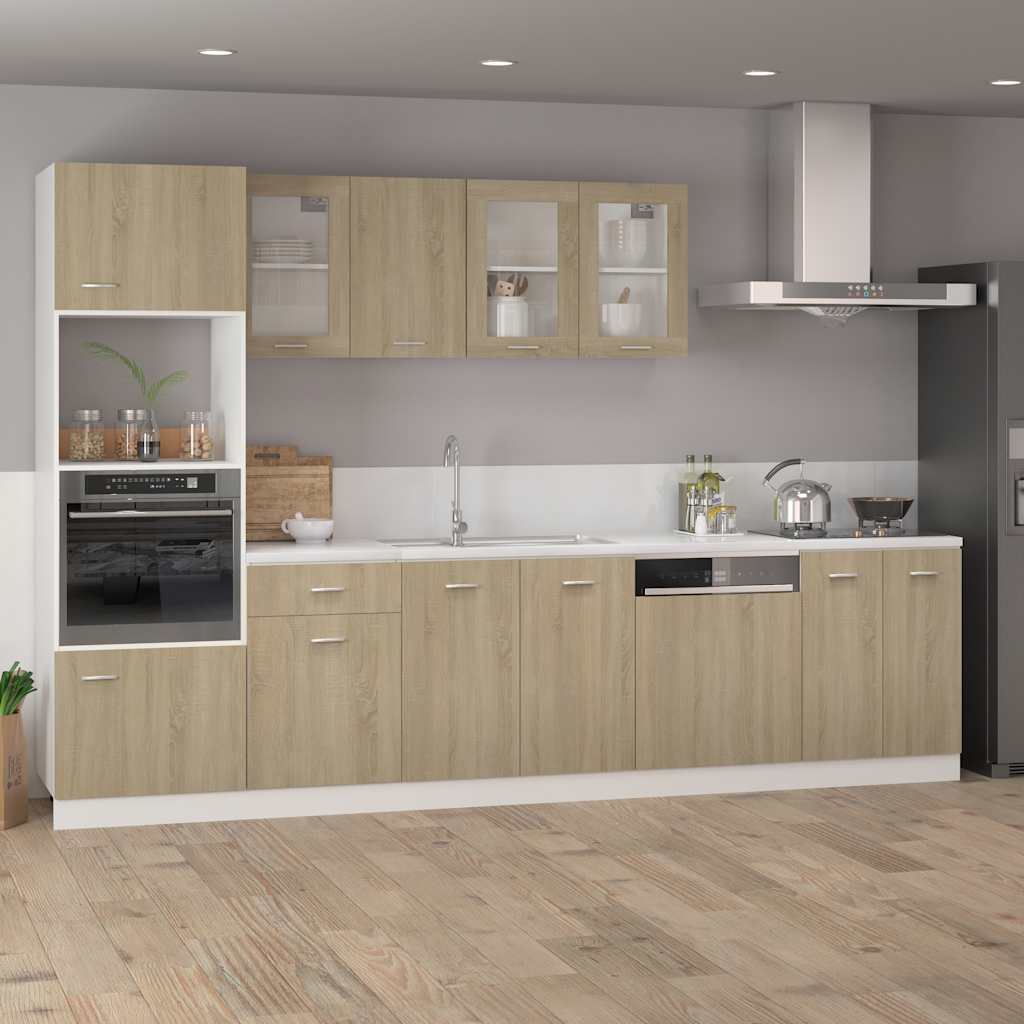 Bottom Cabinet Lyon Sonoma Oak 60x46x81.5 cm Engineered Wood