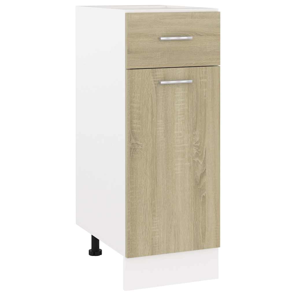 Drawer Bottom Cabinet "Lyon" Sonoma Oak 30x46x81.5 cm