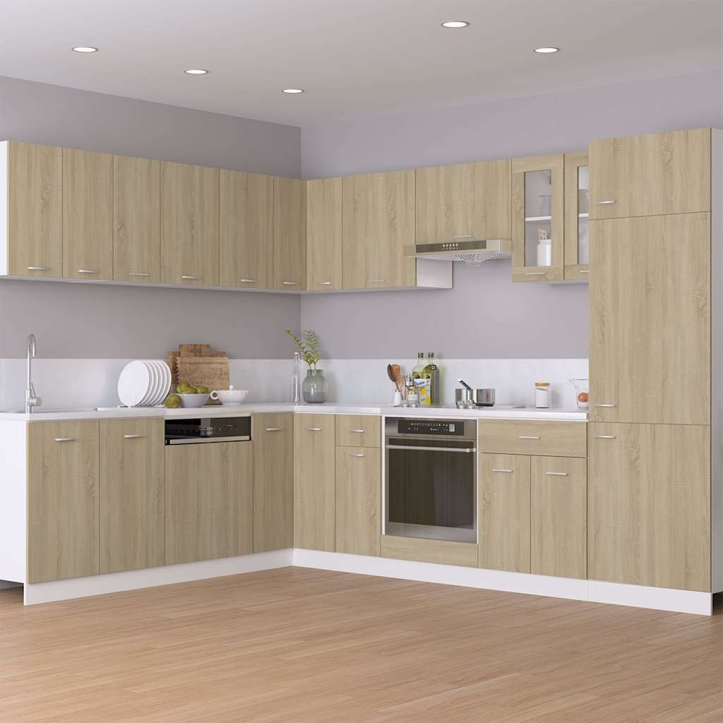Drawer Bottom Cabinet "Lyon" Sonoma Oak 30x46x81.5 cm