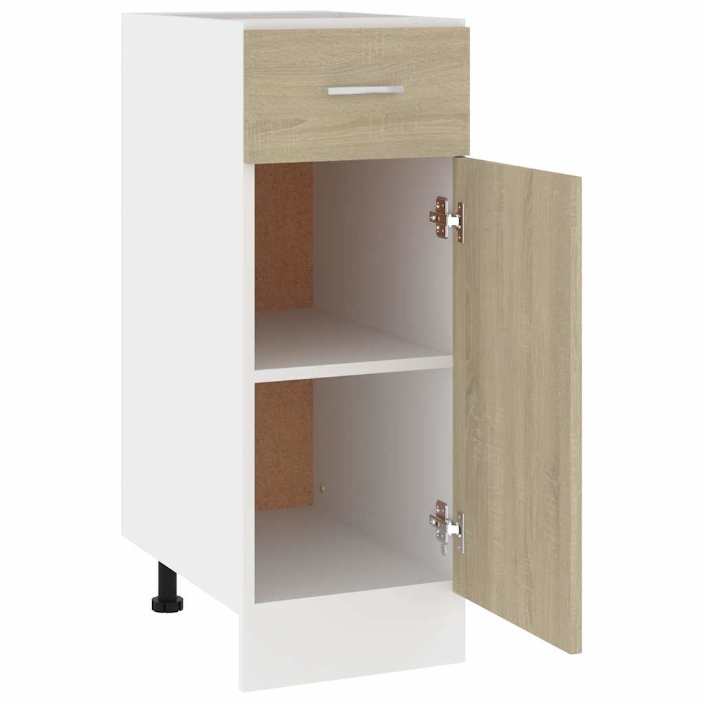 Drawer Bottom Cabinet "Lyon" Sonoma Oak 30x46x81.5 cm