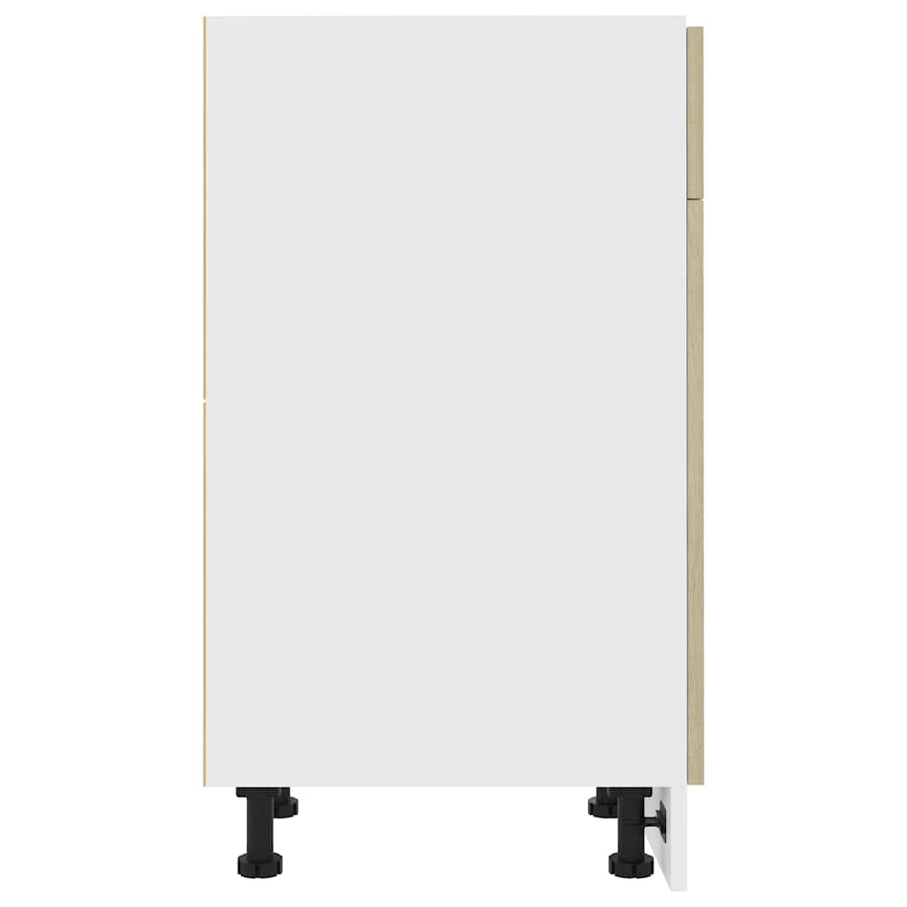 Drawer Bottom Cabinet "Lyon" Sonoma Oak 30x46x81.5 cm