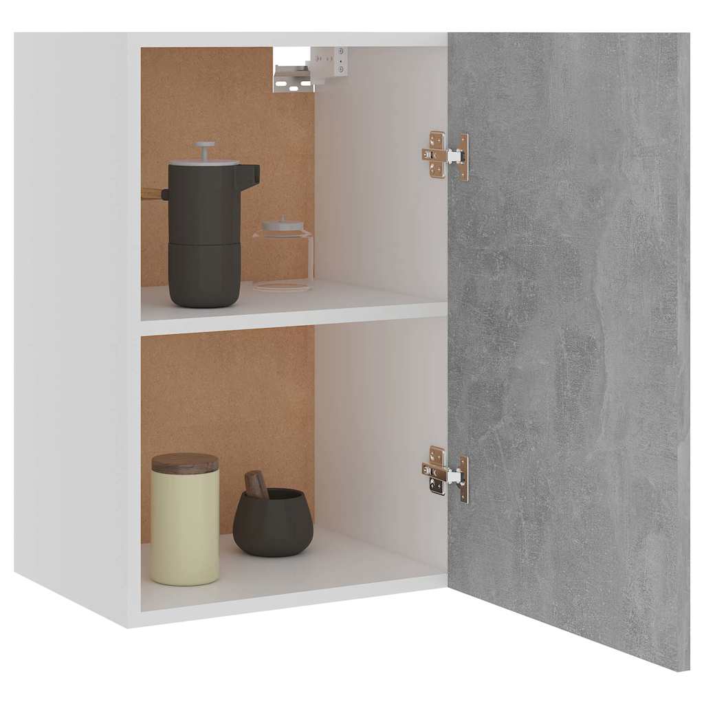 Hanging Cabinet "Lyon" Concrete Grey 39.5x31x60 cm