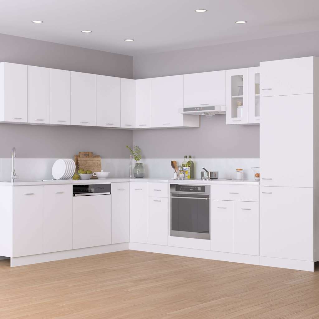 801260 vidaXL Hanging Cabinet "Lyon" White 50x31x60 cm Engineered Wood