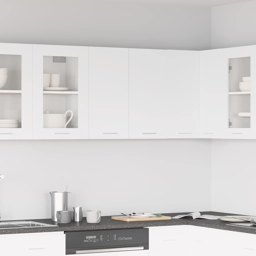 801268 vidaXL Hanging Cabinet "Lyon" White 60x31x60 cm Engineered Wood