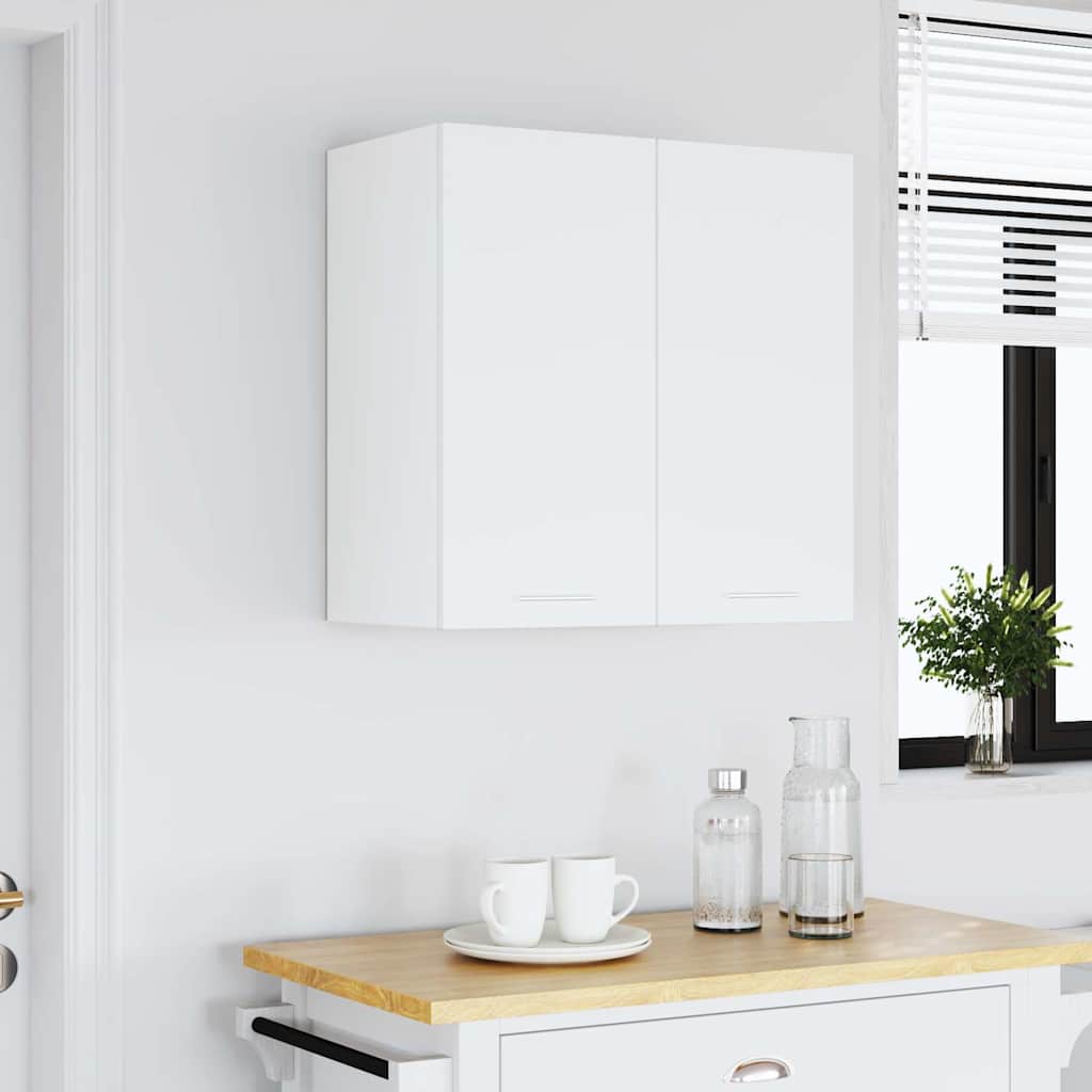 801268 vidaXL Hanging Cabinet "Lyon" White 60x31x60 cm Engineered Wood