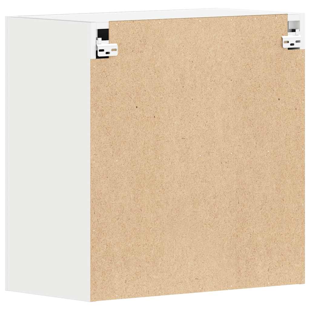 801268 vidaXL Hanging Cabinet "Lyon" White 60x31x60 cm Engineered Wood