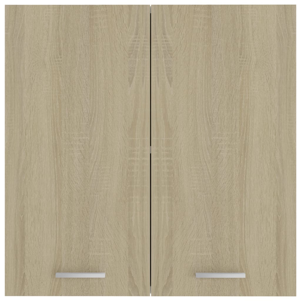 vidaXL Hanging Cabinet Sonoma Oak 60x31x60 cm Engineered Wood