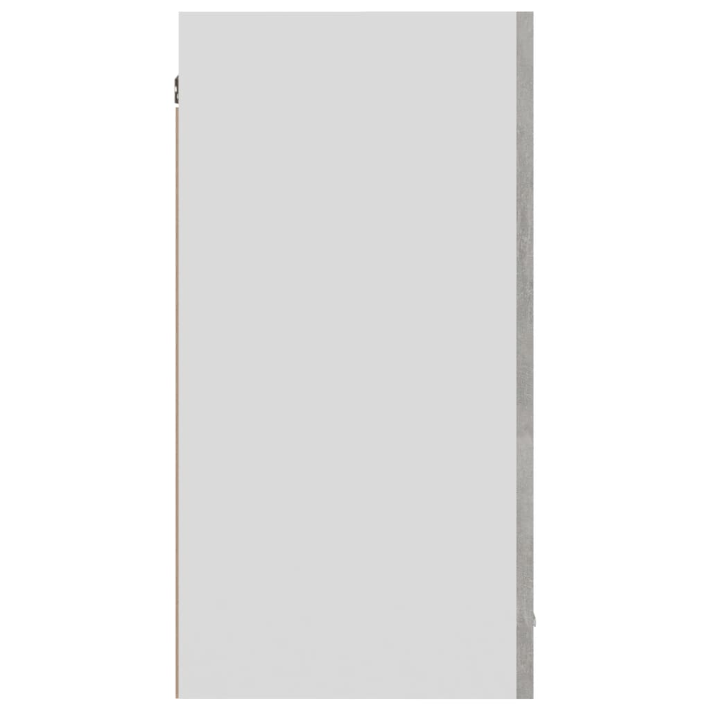 vidaXL Hanging Cabinet Concrete Grey 80x31x60 cm Engineered Wood