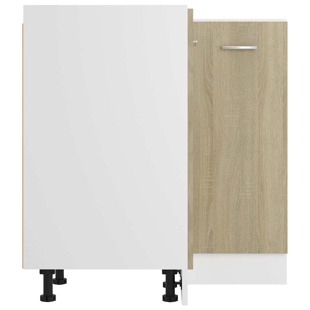 Corner Bottom Cabinet "Lyon" Sonoma Oak 75.5x75.5x81.5 cm