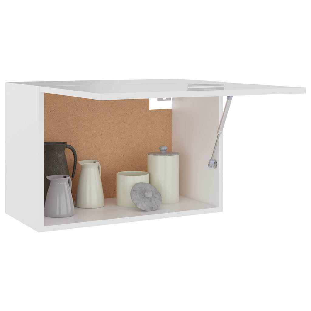 802513 vidaXL Hanging Cabinet "Lyon" White 60x31x40 cm Engineered Wood