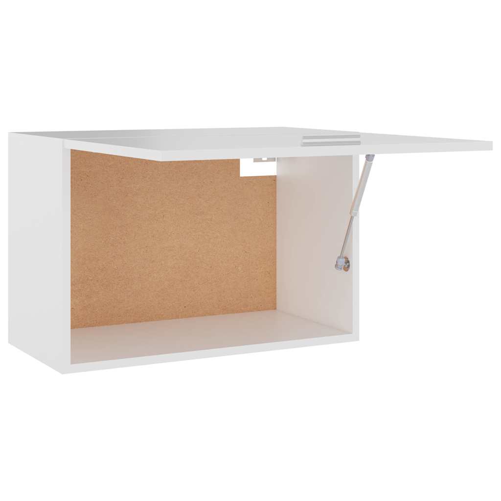 802513 vidaXL Hanging Cabinet "Lyon" White 60x31x40 cm Engineered Wood