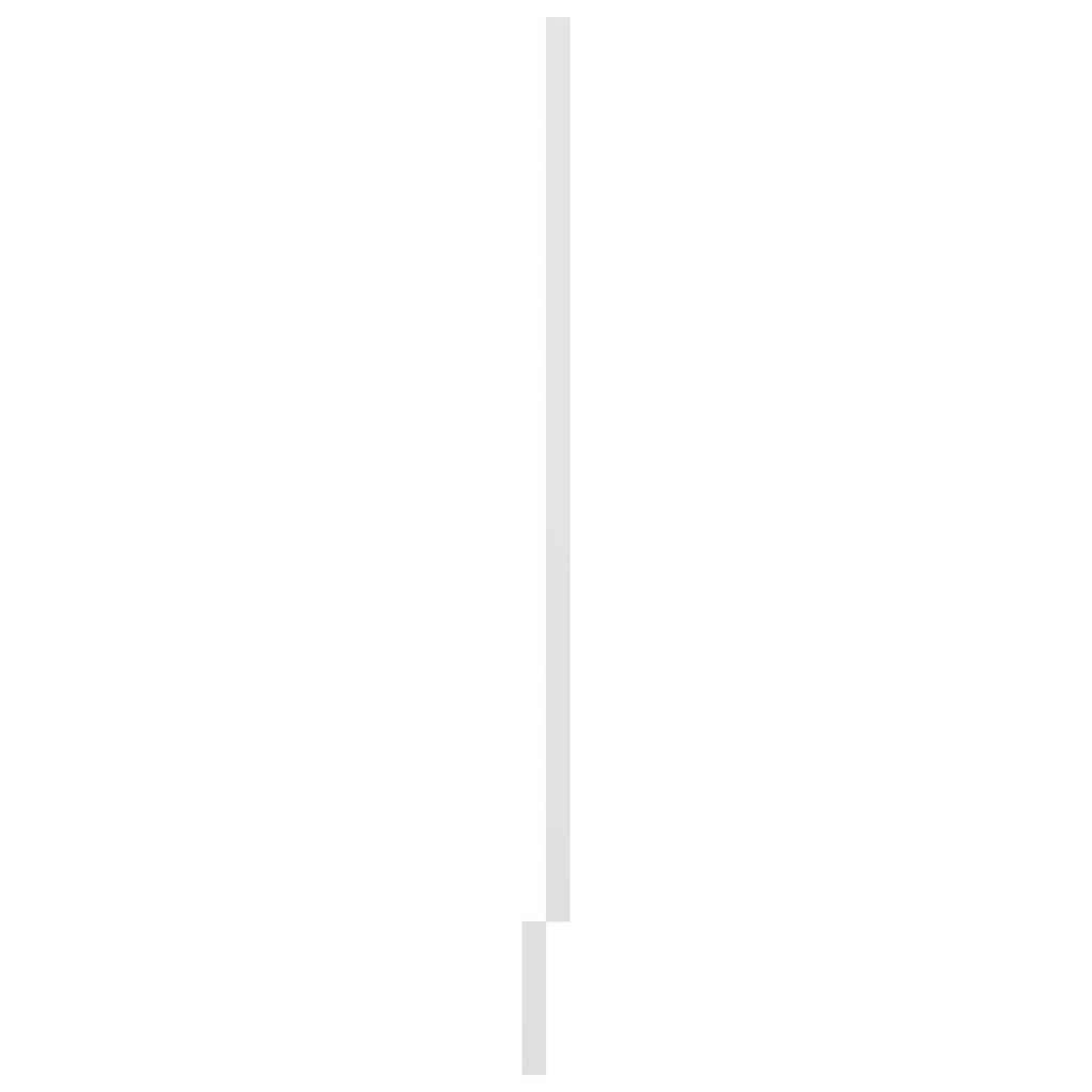 802554 vidaXL Dishwasher Panel "Lyon" White 45x3x67 cm Engineered Wood