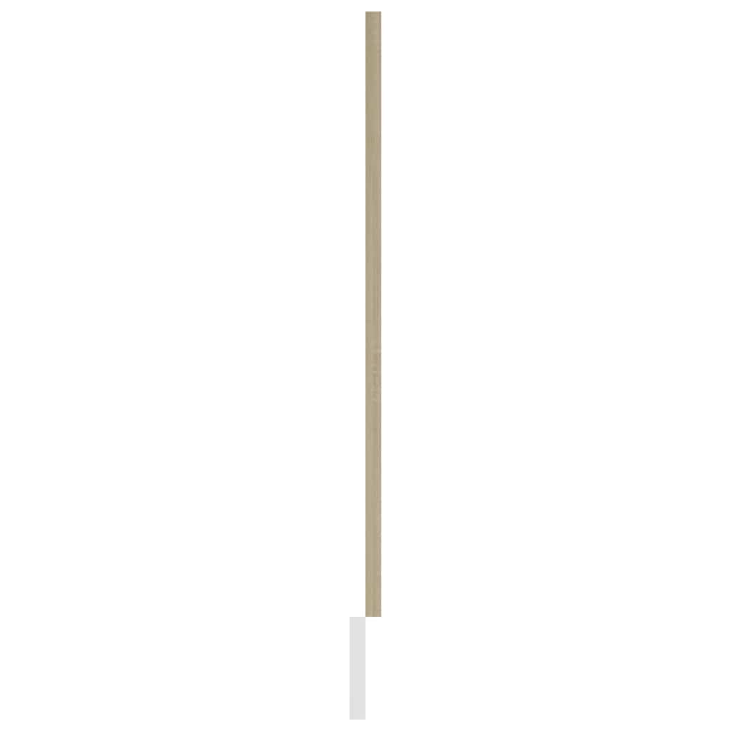 802565 vidaXL Dishwasher Panel "Lyon" Sonoma Oak 59,5x3x67 cm Engineered Wood