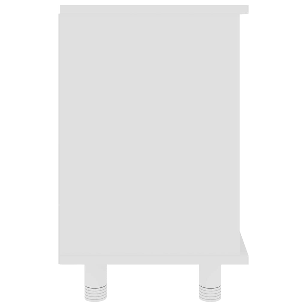 802633 vidaXL Bathroom Cabinet White 60x32x53,5 cm Engineered Wood