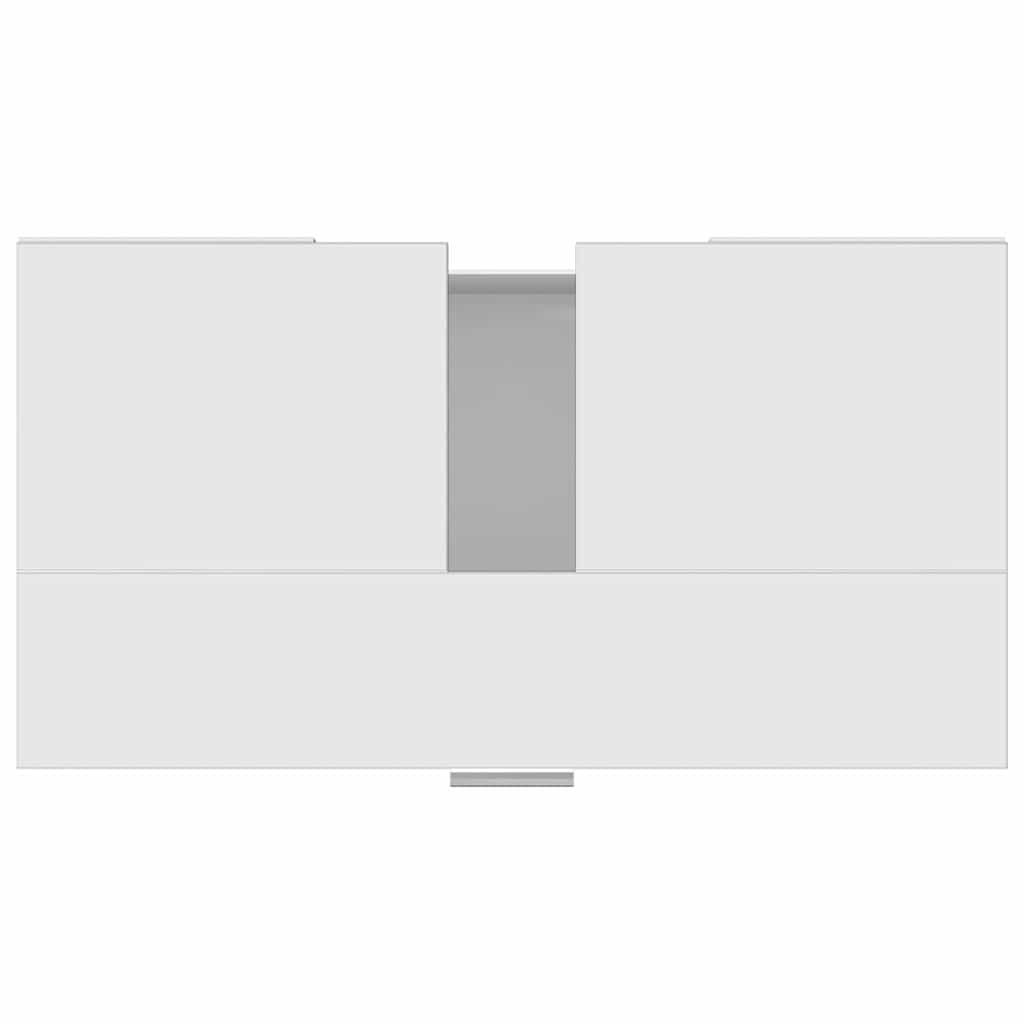 802633 vidaXL Bathroom Cabinet White 60x32x53,5 cm Engineered Wood
