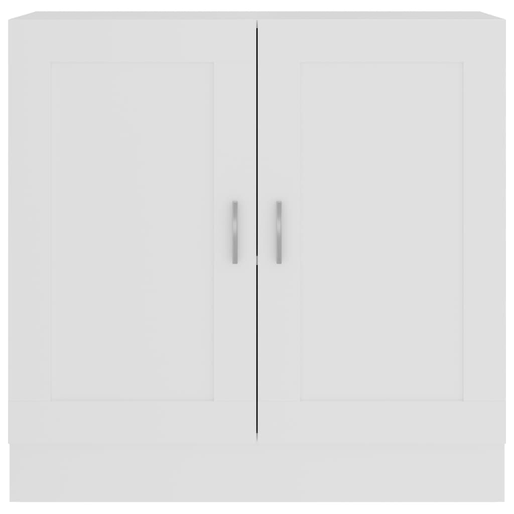Book Cabinet White 82,5x30,5x80 cm Engineered Wood