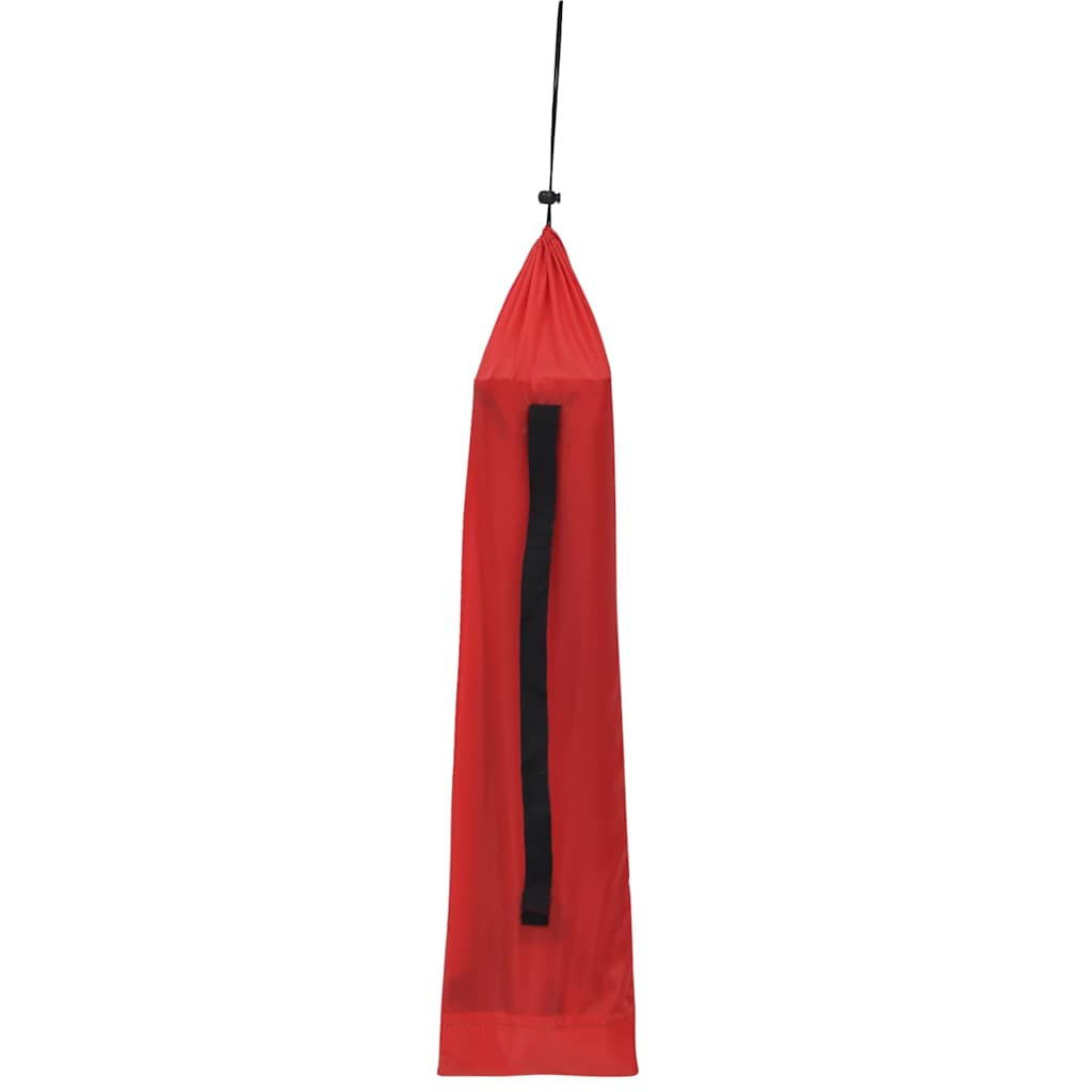 312480 vidaXL Camping Bed 180x60x19 cm Oxford Fabric and Steel Red